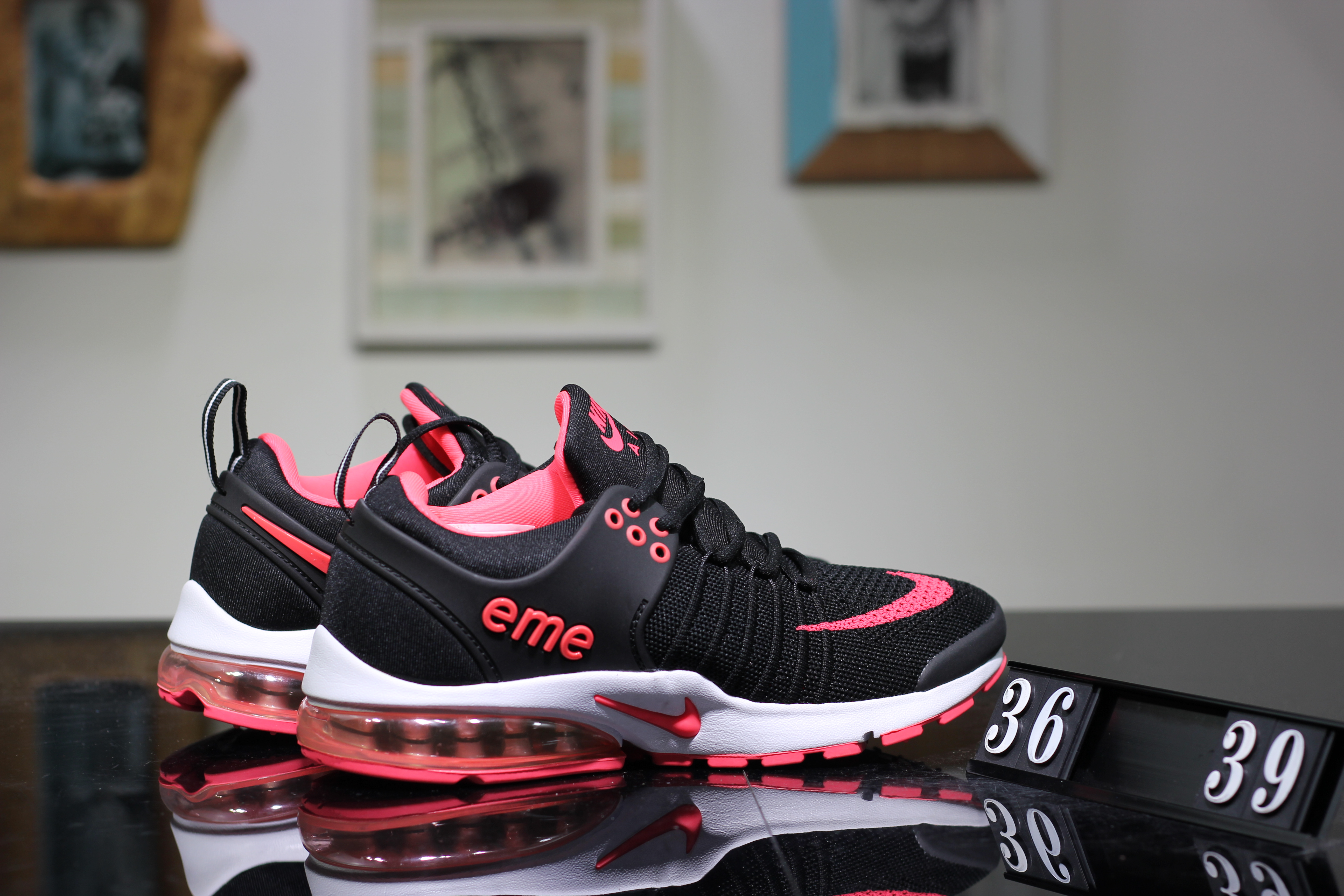 Nike Air Presto 5 Black Pink For Women